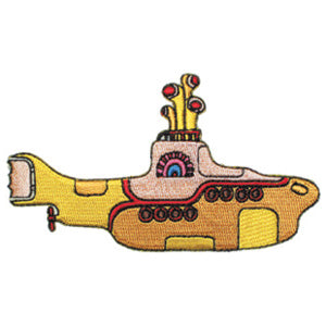 Beatles Yellow Submarine Embroidered Patch Front