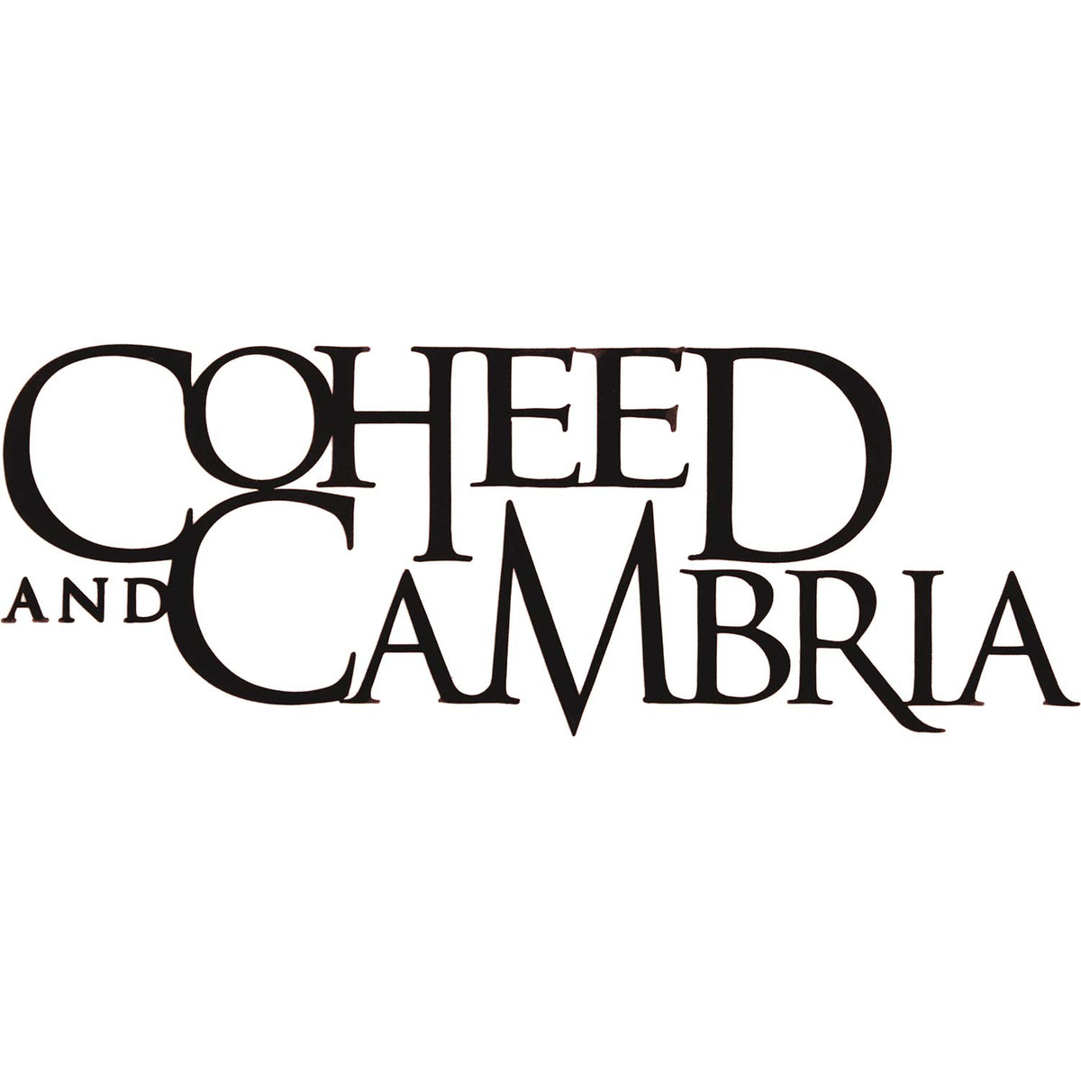 Coheed And Cambria Peel & Rub Sticker Front