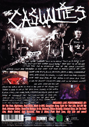 Casualties DVD