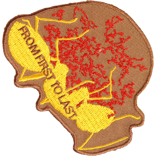 From First To Last Ant Logo (3.5" x 2.5") Embroidered Patch Front