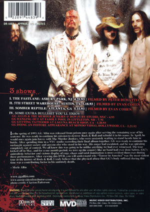 GG Allin DVD