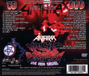 Anthrax DVD