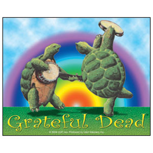 Grateful Dead Dancing Terrapins Sticker Front