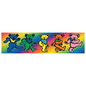 Grateful Dead Dancing Bears Sticker Front