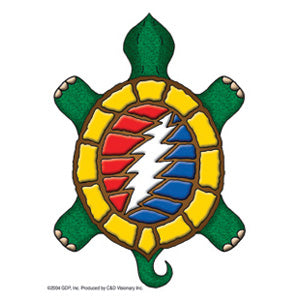 Grateful Dead Steal Your Terrapin Clear Sticker Front