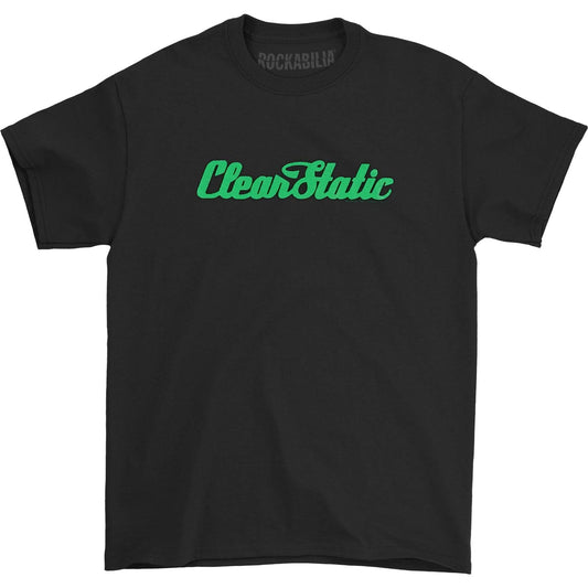 Clear Static Green Logo T-shirt Front