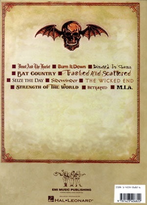 Avenged Sevenfold Guitar Tab Back