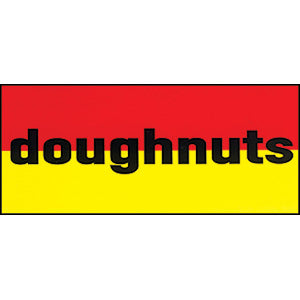 Doughnuts Sticker Front