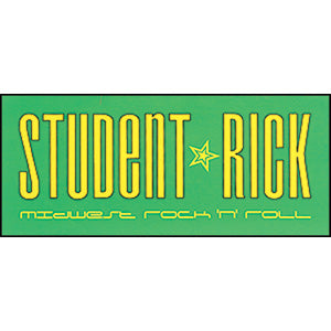 Student Rick Sticker Front