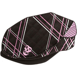 Misfits White & Pink With Mesh Snapped Girls Ive Cap Ivy Cap Front