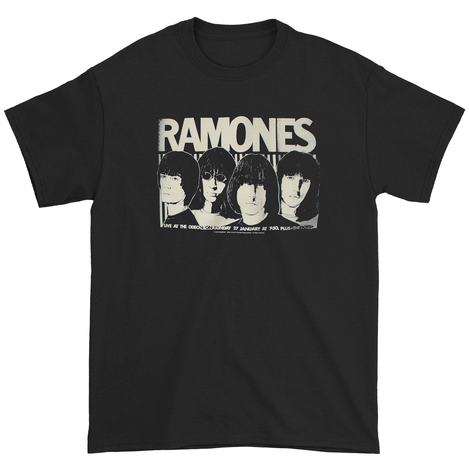 Silhouette Band Live At The Odeon (Only XL Available) T-shirt