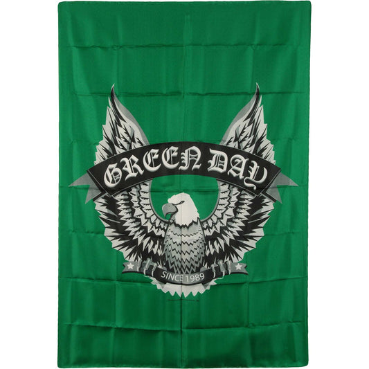 Green Day Poster Flag Front