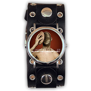 Lacuna Coil Karmacode Riveted Holes Cuff Watch