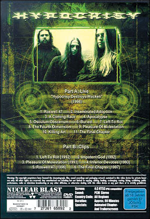Hypocrisy DVD
