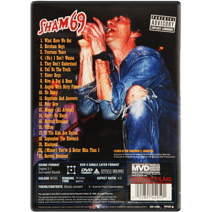 Sham 69 DVD