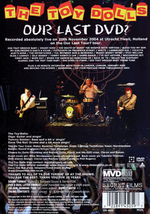 Toy Dolls DVD