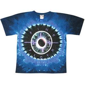 Pink Floyd Pulse Concentric Tie Dye T-shirt Front
