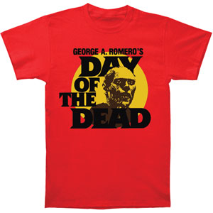 Day Of The Dead Circle Portrait T-shirt Front