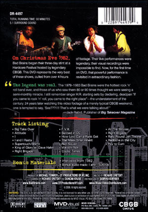 Bad Brains DVD