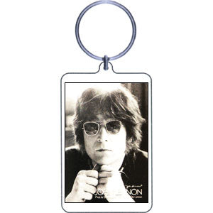 Beatles Plastic Key Chain Front