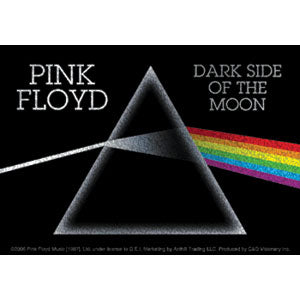 Pink Floyd DSOM Glitter Sticker Front