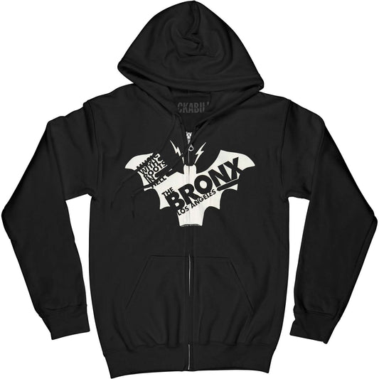 Bronx Zippered Hooded Sweatshirt Front