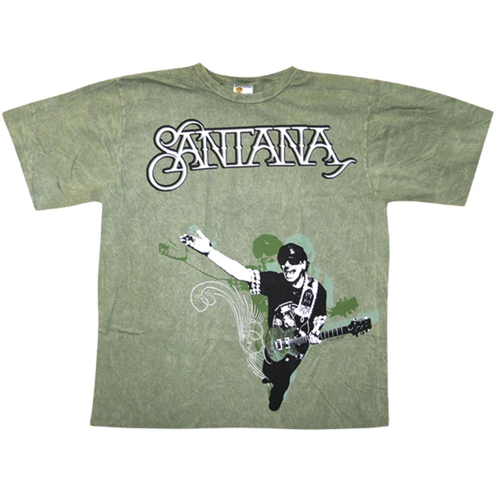 Santana All That I Am Tie Dye T-shirt Front