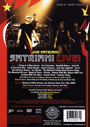 Joe Satriani DVD