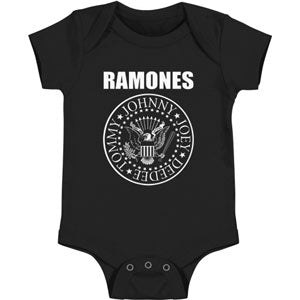 Ramones Seal Black Bodysuit Front