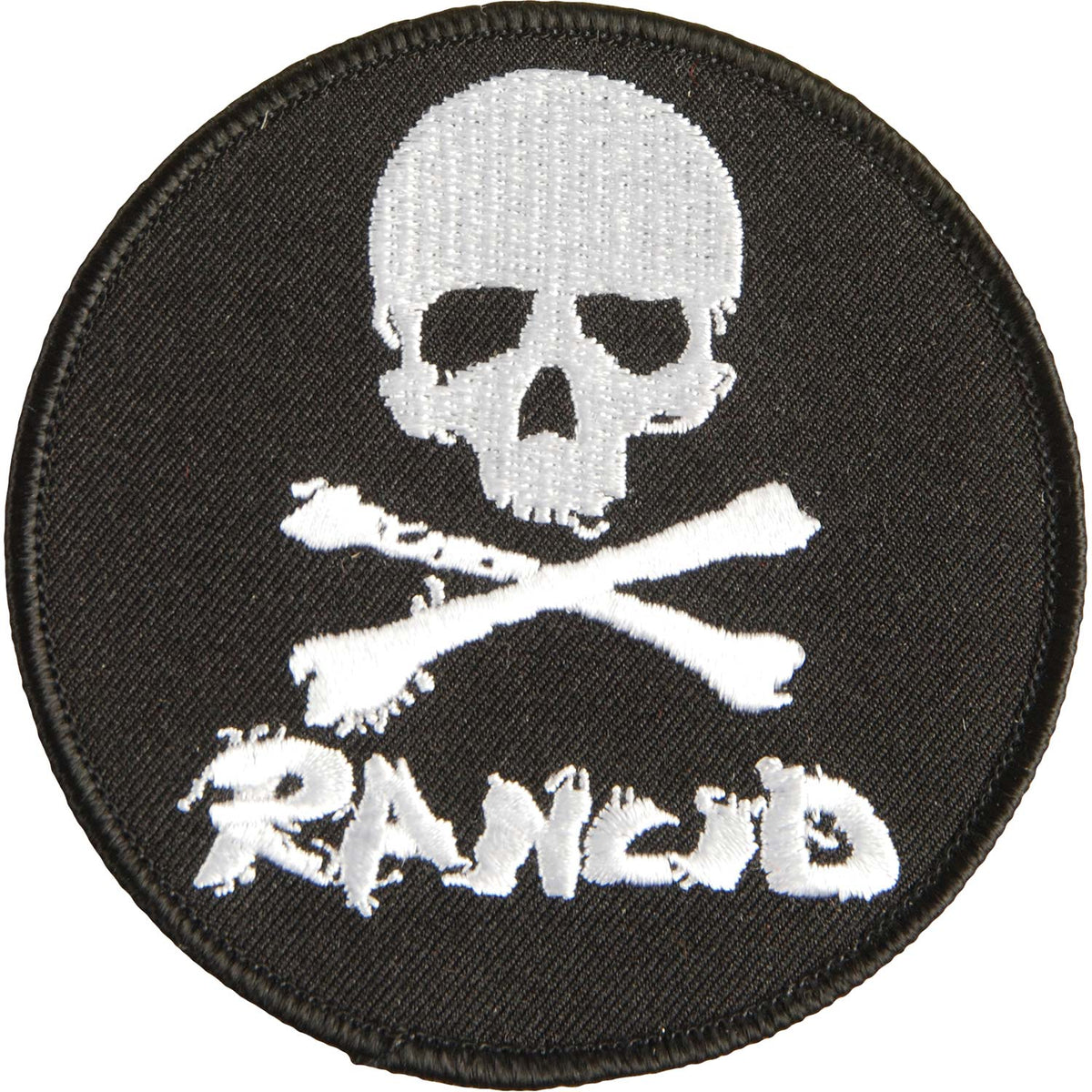 Rancid Embroidered Patch Front
