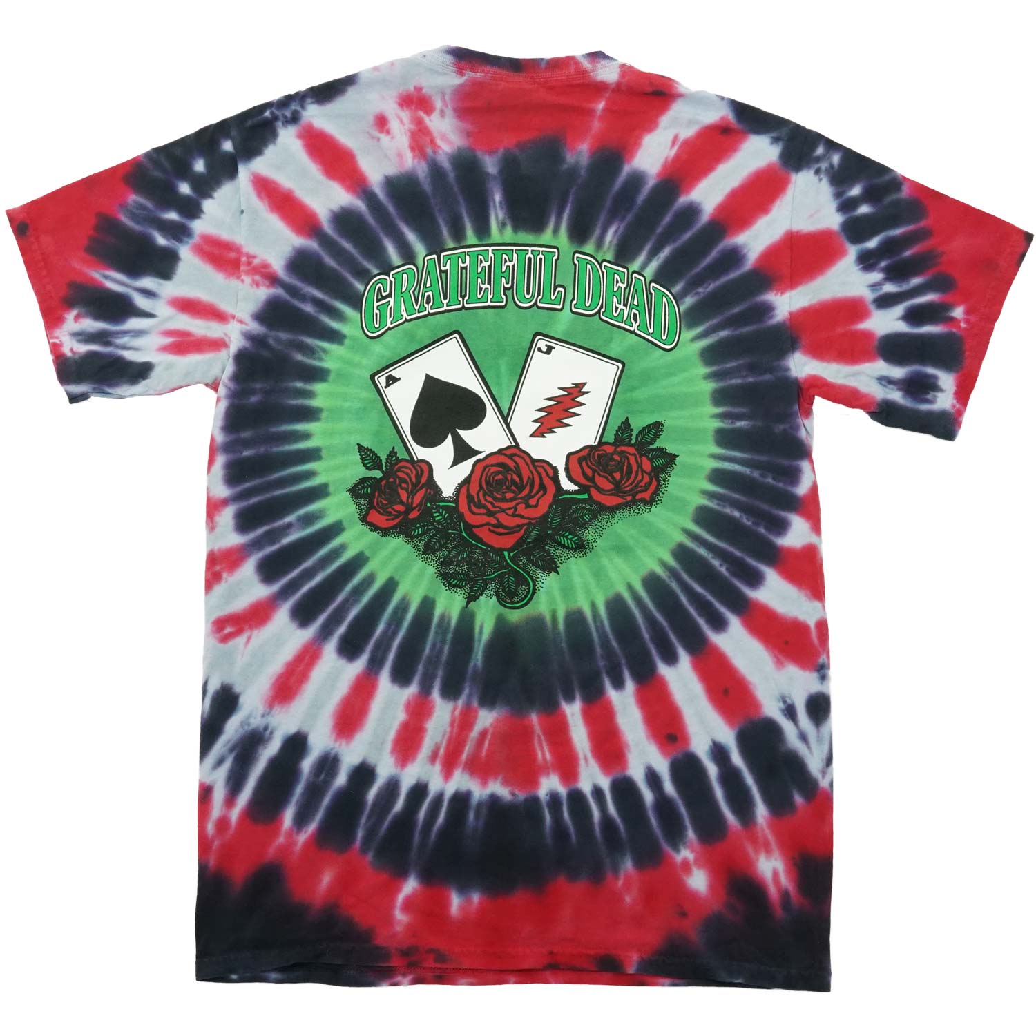 Grateful Dead Dealer Tie Dye T-shirt Back