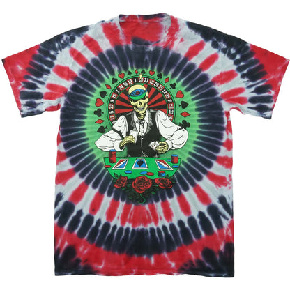 Grateful Dead Dealer Tie Dye T-shirt Front
