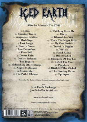 Iced Earth DVD