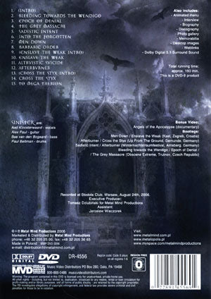 Sinister DVD