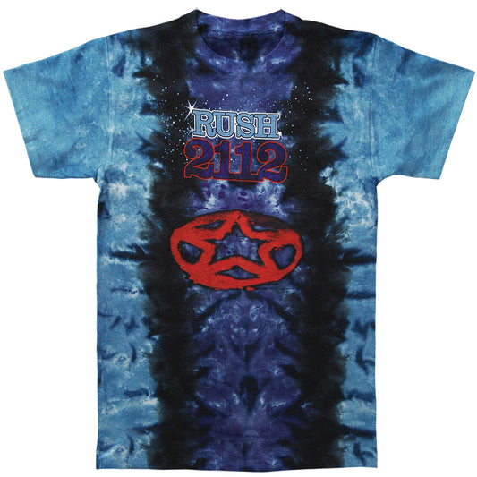 Rush 2112 Tie Dye T-shirt Front