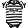 Folsom Prison 1968 Striped Bodysuit