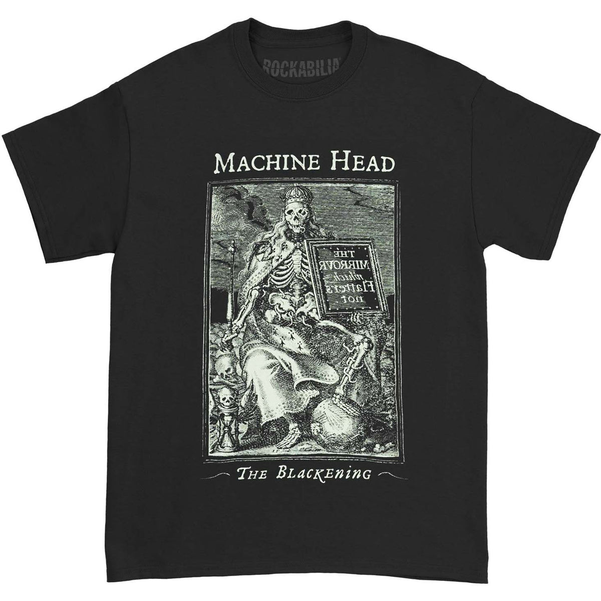 Machine Head The Blackening Skeleton T-shirt Front
