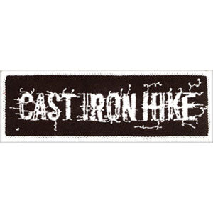 Cast Iron Hike Embroidered Patch Front