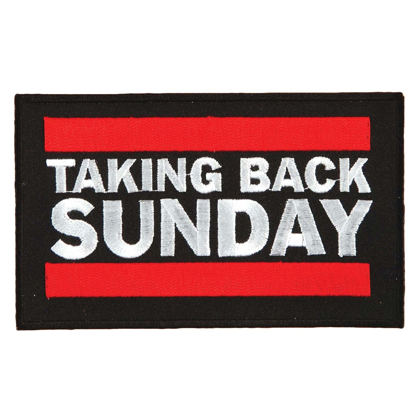 Taking Back Sunday Embroidered Patch Front