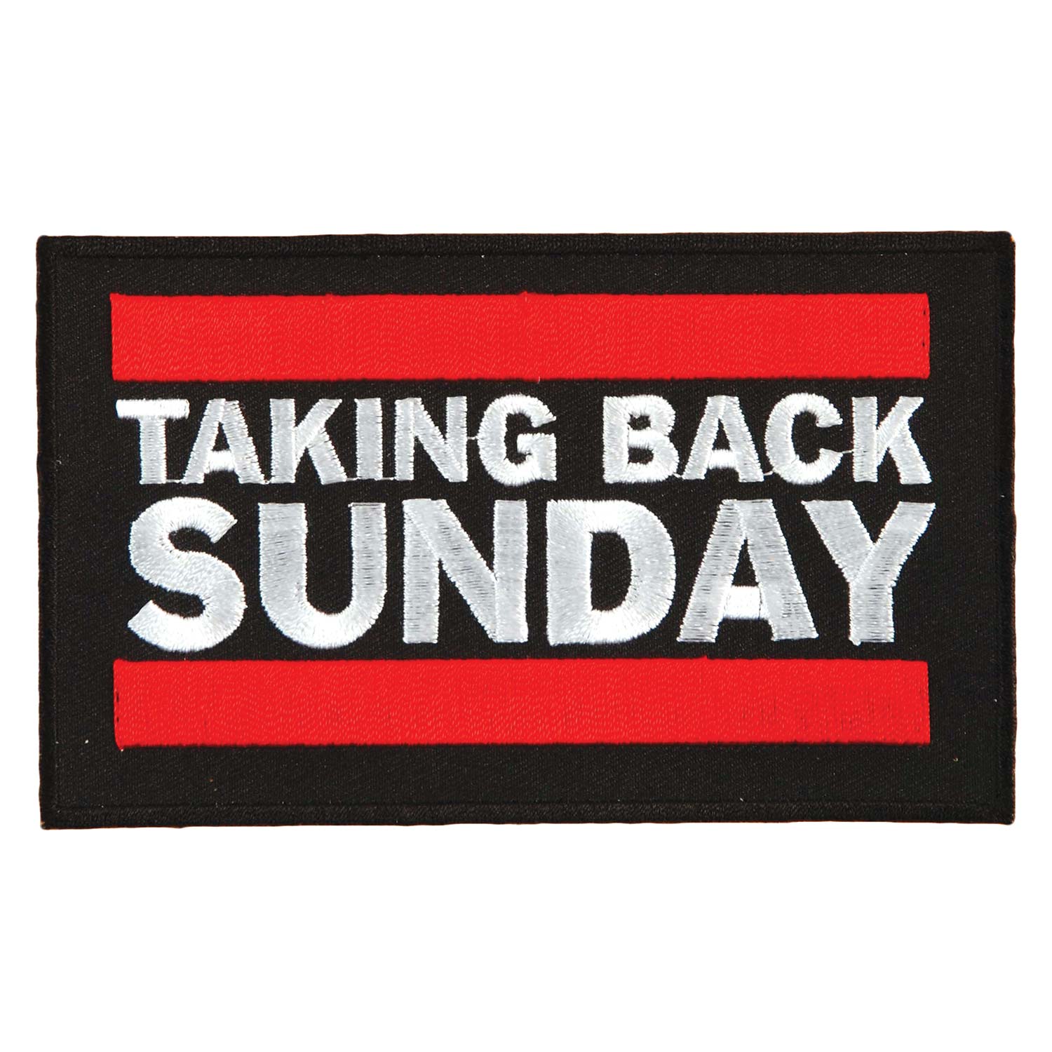 Taking Back Sunday Embroidered Patch Front