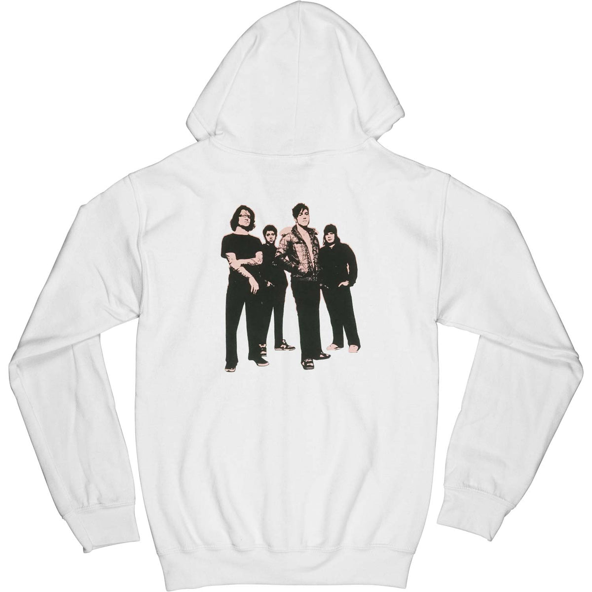 Fall Out Boy Girls Jr Hooded Sweatshirt Back