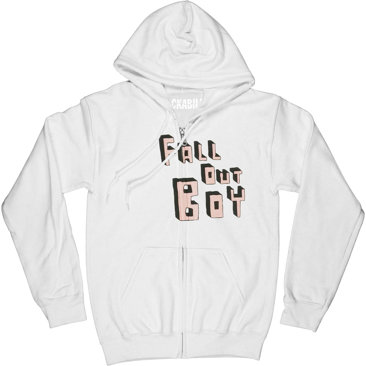 Fall Out Boy Girls Jr Hooded Sweatshirt Front