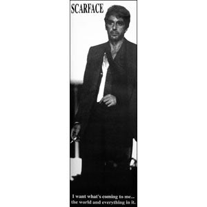 Scarface Door Poster Front