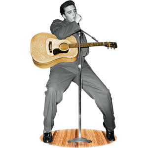 Elvis Presley Cardboard Stand Up Standup Front