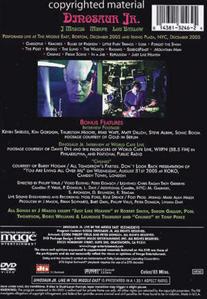 Dinosaur Jr DVD