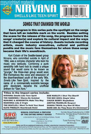Nirvana DVD