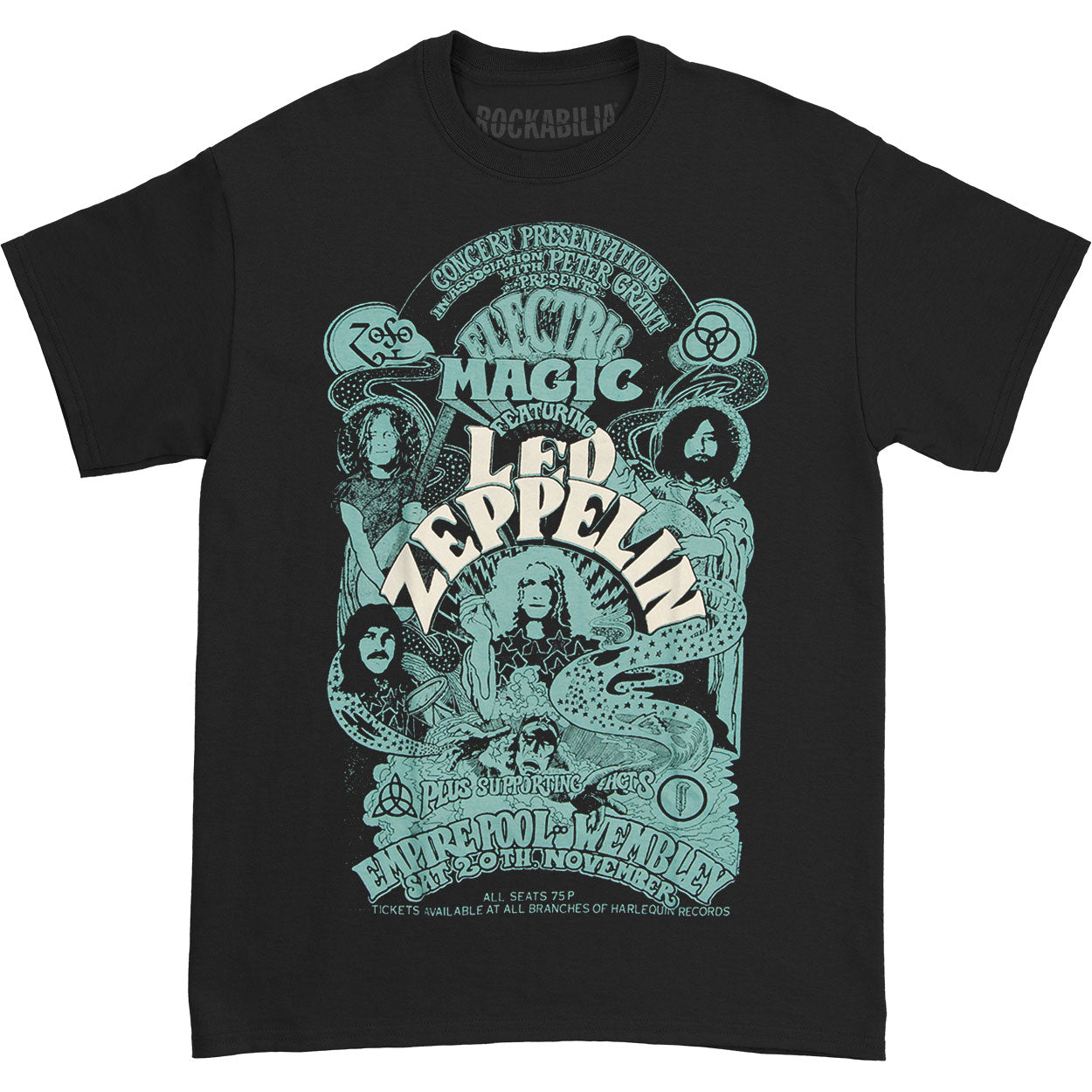 Electric Magic Black Tee T-shirt