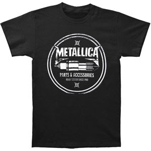 Metallica Parts T-shirt Front