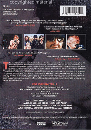 GG Allin DVD