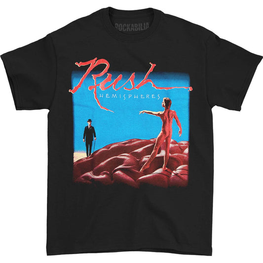 Rush Hemispheres T-shirt Front